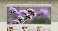 Desktop Screenshot of kimberlyandersondds.com